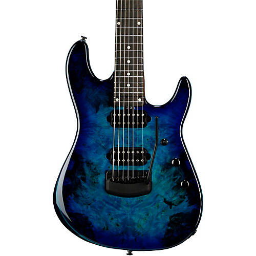 Ernie Ball Music Man Jason Richardson Cutlass HT 7-String Electric Guitar - Water Temple
