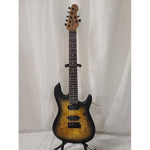 Sterling by Music Man Jason Richardson Cutlass Signature 7-string Solid Body Electric Guitar NATURAL POPLAR BURST