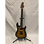 Used Sterling by Music Man Jason Richardson Cutlass Solid Body Electric Guitar Black and Yellow