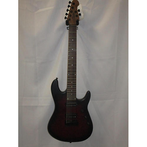Sterling by Music Man Jason Richardson Cutlass Solid Body Electric Guitar scarlet burst