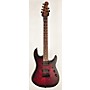 Used Sterling by Music Man Jason Richardson Cutlass Solid Body Electric Guitar Trans Red