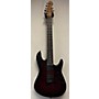 Used Sterling by Music Man Jason Richardson Cutless 7 String Solid Body Electric Guitar Dark Scarlet