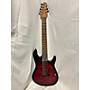 Used Sterling by Music Man Jason Richardson Signature 7-string Solid Body Electric Guitar Trans Crimson Red