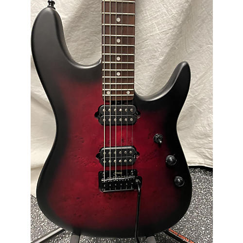 Sterling by Music Man Jason Richardson Signature Cutlass Solid Body Electric Guitar Trans Red