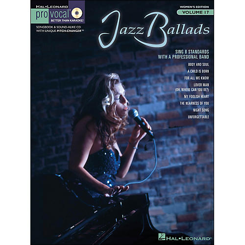 Hal Leonard Jazz Ballads - Pro Vocal Songbook & CD for Female Singers Volume 17