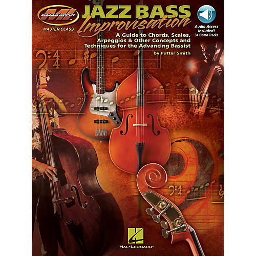 Jazz Bass Improvisation Musicians Institute Press Series Softcover with CD Written by Putter Smith