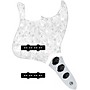 920d Custom Jazz Bass Loaded Pickguard With Drive (Hot) Pickups and JB-C Control Plate White Pearl