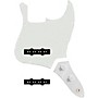 920d Custom Jazz Bass Loaded Pickguard With Drive (Hot) Pickups and JB-CON-C Control Plate Parchment