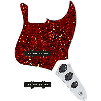 920d Custom Jazz Bass Loaded Pickguard With Groove (Modern) Pickups and JB-C Control Plate