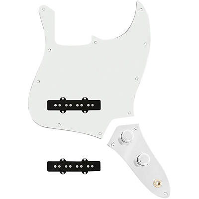 920d Custom Jazz Bass Loaded Pickguard With Pocket (Vintage) Pickups and JB-CON-C Control Plate