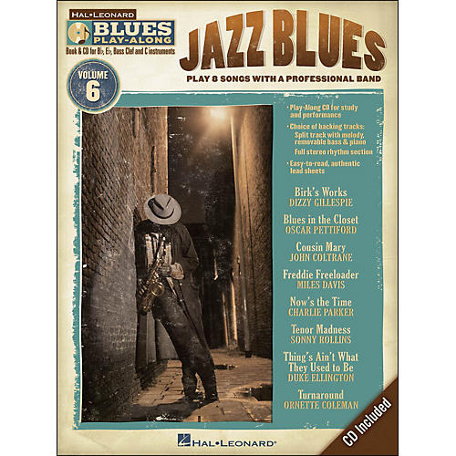 Jazz Blues - Blues Play-Along Volume 6 (Book/CD)