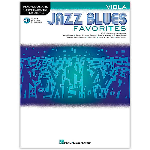 Jazz Blues Favorites (Viola) Instrumental Play-Along Series Softcover Audio Online