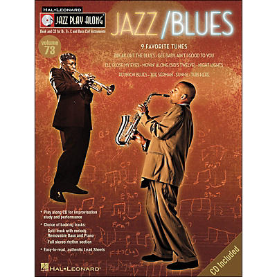 Hal Leonard Jazz/Blues Volume 73 Book/CD Jazz Play Along