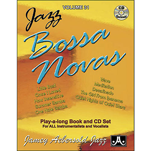 Jazz Bossa Nova Play-Along Book with CD
