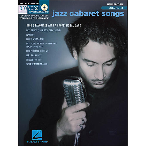 Jazz Cabaret Songs - Pro Vocal Series Vol. 48 for Male Singers Book/CD