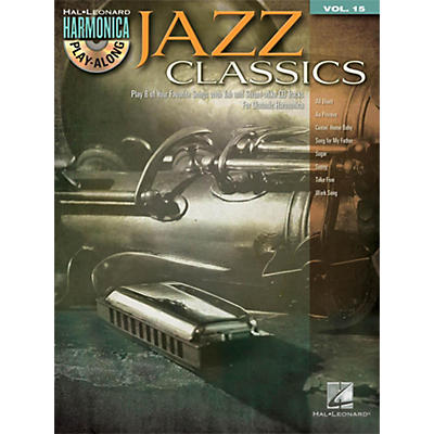 Hal Leonard Jazz Classics - Harmonica Play-Along Volume 15 Book/CD (Diatonic Harmonica)