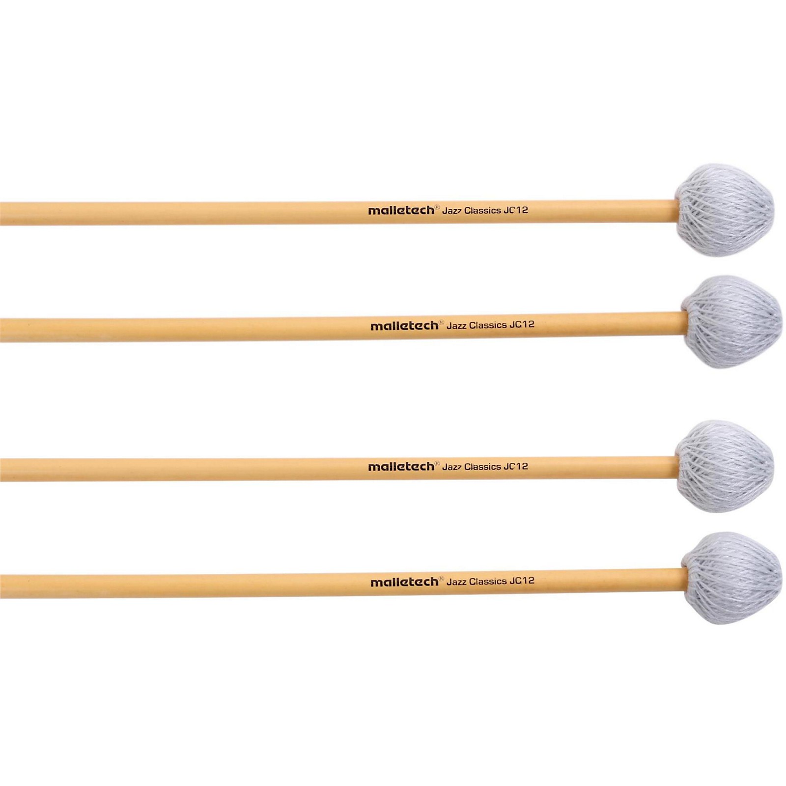 Malletech JazzClassics Vibraphone Mallets Set of 4 (2 Matched Pairs