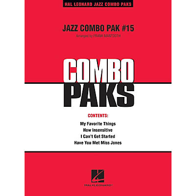 Hal Leonard Jazz Combo Pak #15 (with audio download) Jazz Band Level 3 Arranged by Frank Mantooth