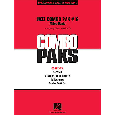 Hal Leonard Jazz Combo Pak #19 (Miles Davis) Jazz Band Level 3 by Miles Davis Arranged by Frank Mantooth