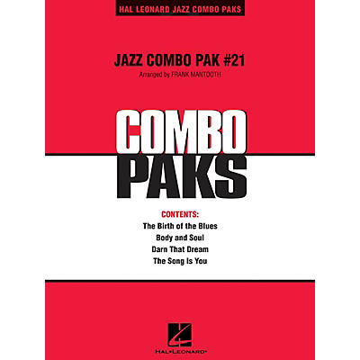 Hal Leonard Jazz Combo Pak #21 (with audio download) Jazz Band Level 3 Arranged by Frank Mantooth