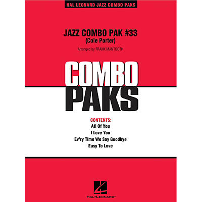 Hal Leonard Jazz Combo Pak #33 - Cole Porter Jazz Band Level 3 by Cole Porter Arranged by Frank Mantooth