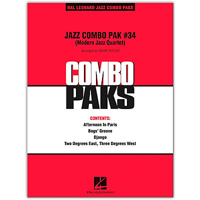 Hal Leonard Jazz Combo Pak #34 (Modern Jazz Quartet) Level 3 Book/Online Audio