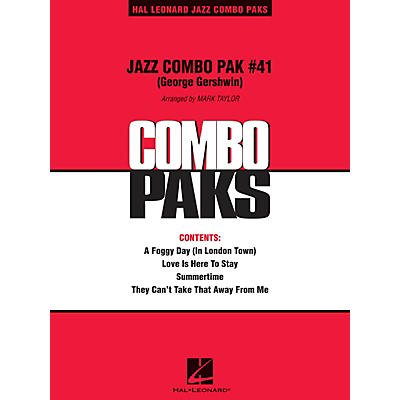 Hal Leonard Jazz Combo Pak #41 (George Gershwin) (with audio download) Jazz Band Level 3 Arranged by Mark Taylor