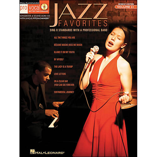 Hal Leonard Jazz Favorites - Pro Vocal Series Vol. 21 for Female Singers Book/CD