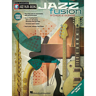 Hal Leonard Jazz Fusion (Jazz Play-Along Volume 185) Jazz Play Along Series Softcover Audio Online by Various
