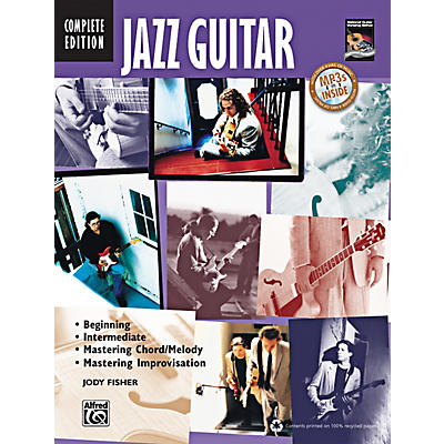 Alfred Jazz Guitar Method Complete Book & CD