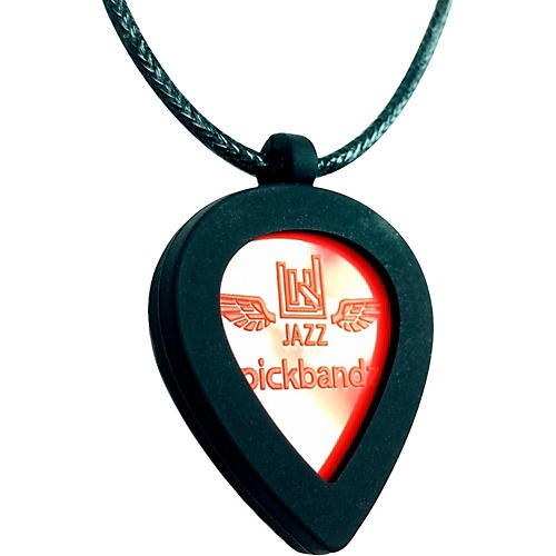 Pickbandz Jazz Guitar Pick Necklace Black | Musician's Friend