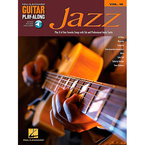 Jazz Guitar Play-Along Series Book With Online Audio