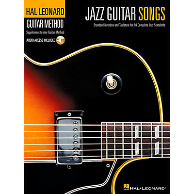 Hal Leonard Jazz Guitar Songs Hal Leonard Guitar Method Supplement Book/CD