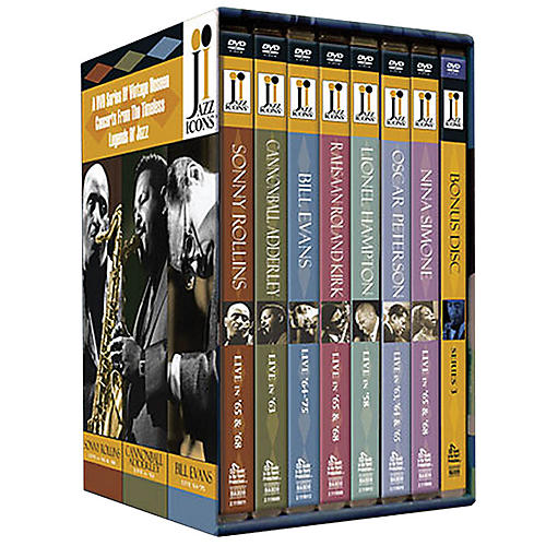 Jazz Icons 4 Boxed Set DVD Series DVD Performed by Various