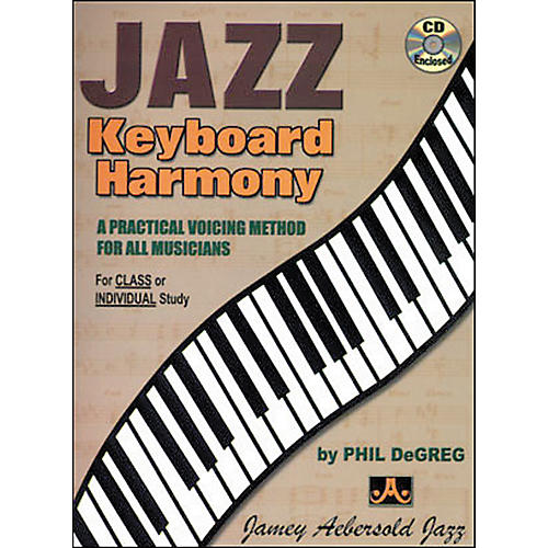 Jazz Keyboard Harmony Book and CD