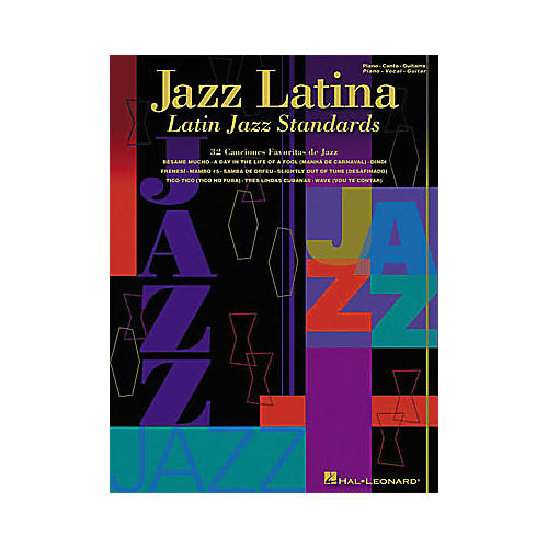 Jazz Latina Piano, Vocal, Guitar Songbook