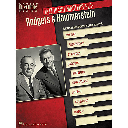 Hal Leonard Jazz Piano Masters Play Rodgers & Hammerstein Artist Transcriptions Series Softcover