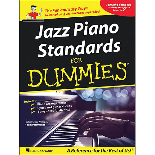 Jazz Piano Standards for Dummies arranged for piano, vocal, and guitar (P/V/G)