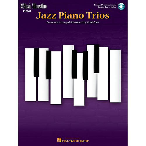 Music Minus One Jazz Piano Trios (Deluxe 2-CD Set) Music Minus One Series Softcover with CD