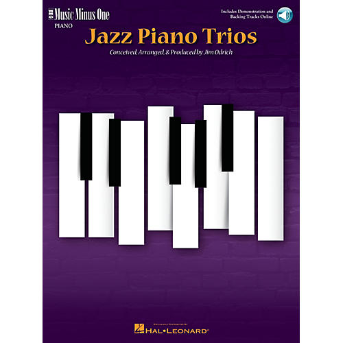 Jazz Piano Trios (Deluxe 2-CD Set) Music Minus One Series Softcover with CD