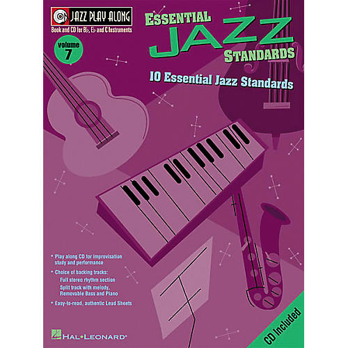 Jazz Play-Along Series Essential Jazz Standards Book with CD