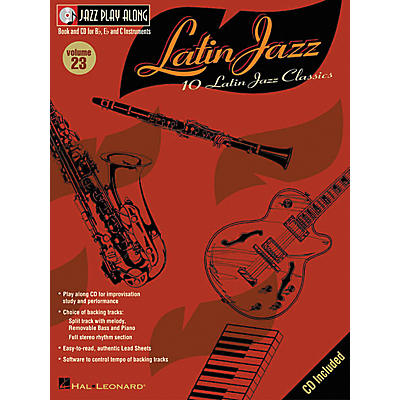 Hal Leonard Jazz Play-Along Series Latin Jazz Book with CD