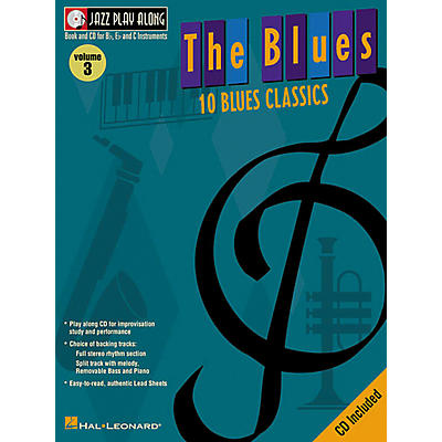 Hal Leonard Jazz Play-Along Series The Blues Book with CD