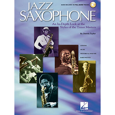Hal Leonard Jazz Saxophone Sax Instruction Series Softcover with CD Written by Dennis Taylor