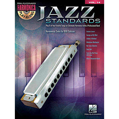 Hal Leonard Jazz Standards - Harmonica Play-Along Volume 14 Book/CD (Chromatic Harmonica)