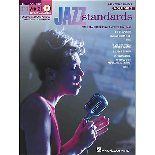 Jazz Standards for Female Singers Pro Vocal Series Volume 2 Book/CD