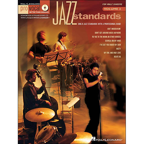 Jazz Standards for Male Singers - Pro Vocal Series Volume 2 Book/CD