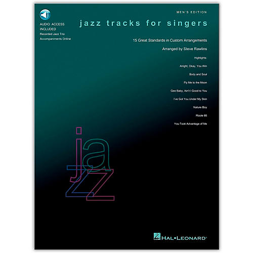 Jazz Tracks for Singers - Men's Edition (Book/Online Audio)
