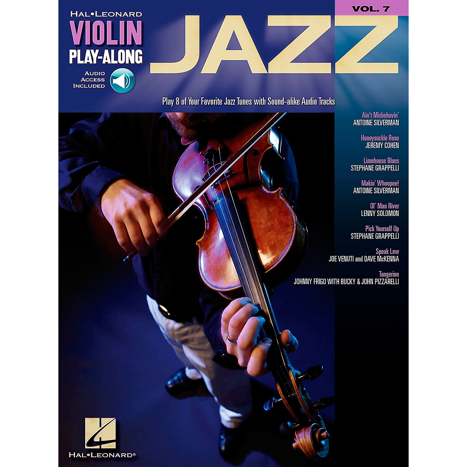 Hal Leonard Jazz Violin PlayAlong Volume 7 Book/CD Musician's Friend