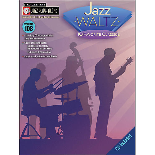 Hal Leonard Jazz Waltz - Jazz Play-Along Volume 108 (CD/Pkg)